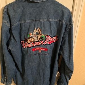 Vintage Looney Tunes Denim Shirt